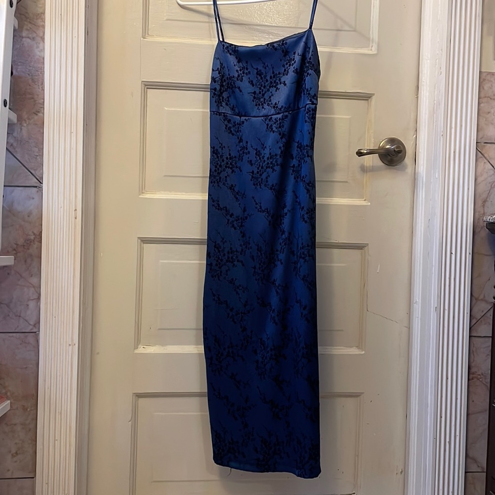 Vintage Blue Dress Y2K